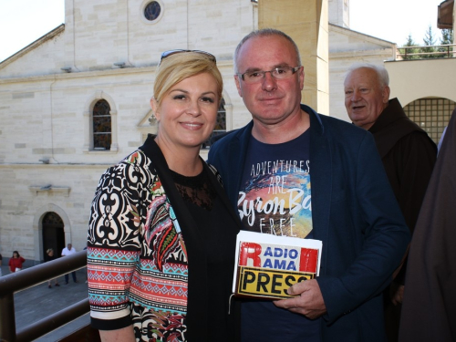 FOTO: Kolinda Grabar Kitarović u Rami