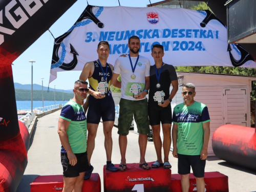 Triatlon klub 'Rama' okitio se s 2 državne medalje u Neumu