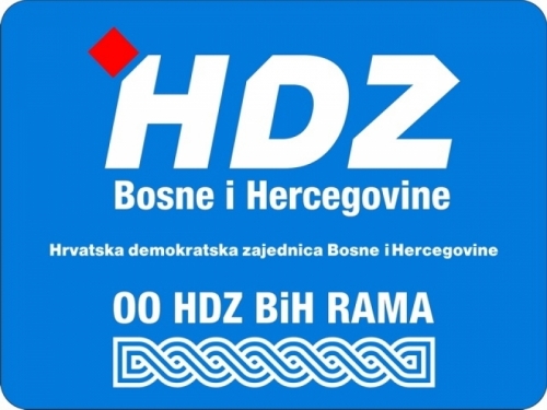 OO HDZ BiH Rama: Čestitka od 300 tisuća
