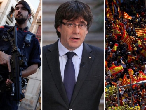 Racije po Kataloniji, pretražuju se uredi