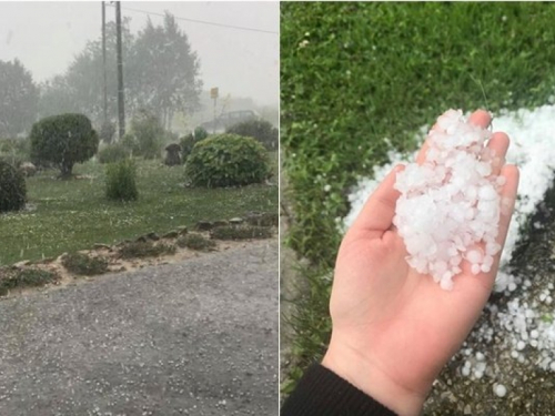 Olujno nevrijeme protutnjalo Hrvatskom, ušlo u Bosnu