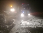 BIHAMK: Preko Makljena za teretna vozila obavezni lanci, put Prozor - Tomislavgrad zatvoren
