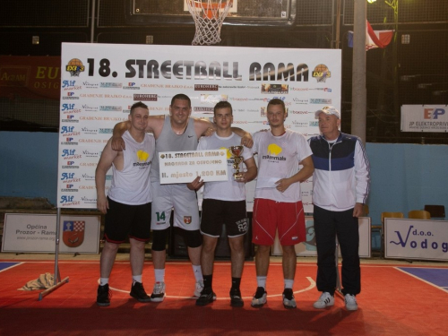 FOTO: Ekipa ''La Pont'' pobjednik 18. Streetball Rama 2020.