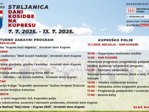 Strljanica - Dani kosidbe na Kupresu 2025.