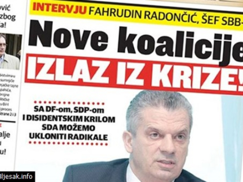 Četiri opcije: Radončić može šta hoće