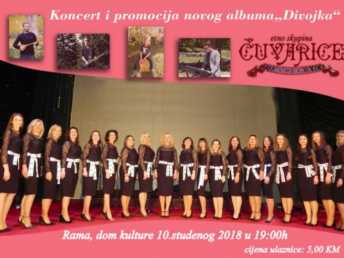 Čuvarice vas pozivaju na promociju novog albuma ''Divojka''