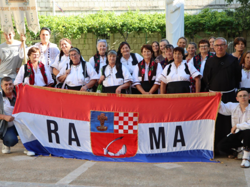 FOTO: Ramci hodočastili Gospi u Sinj