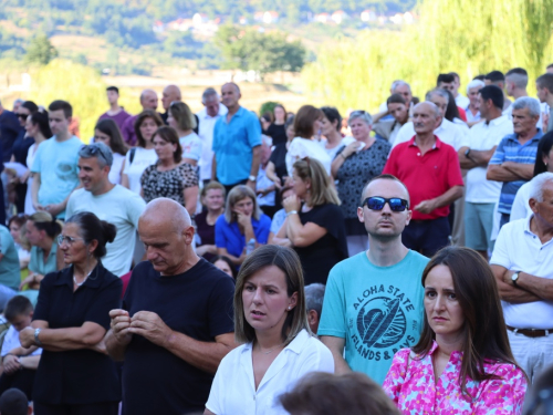 FOTO/VIDEO: Misa Uočnica na Šćitu - Velika Gospa 2024.