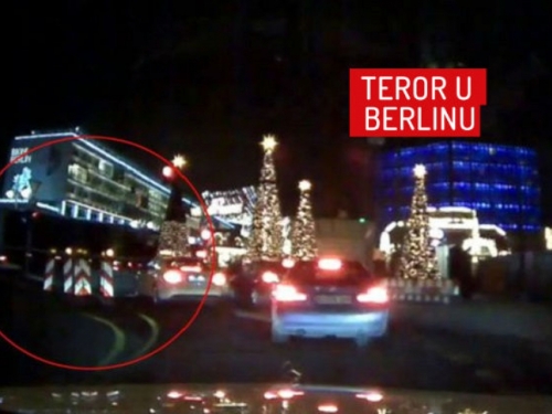 Objavljena prva snimka trenutka napada na božićni sajam u Berlinu