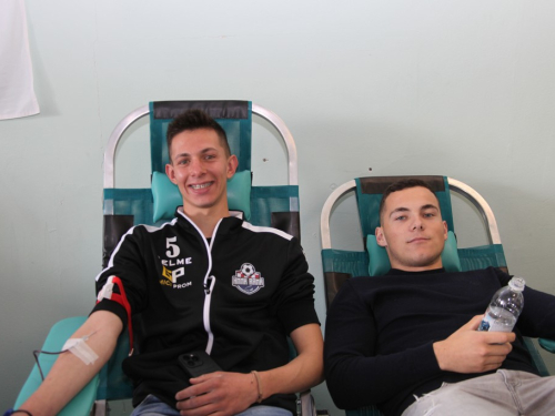 FOTO: Još jedna uspješna akcija darivanja krvi u Prozoru