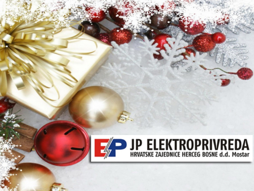 Božićna čestitka JP Elektroprivreda HZ HB d.d. Mostar