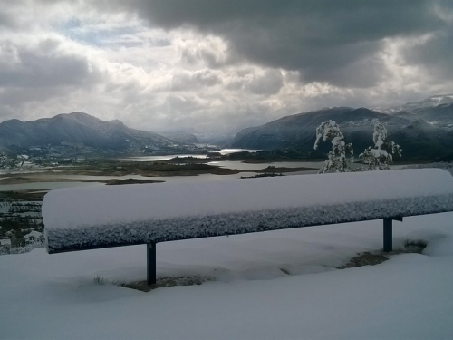 FOTO: Proljetni snijeg zabijelio Ramu