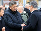 Vukovar iznad politike i prepucavanja: Plenković i Milanović se rukovali i popričali