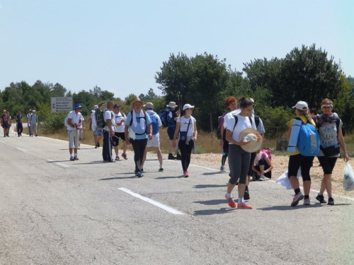 Fotoreportaža s ramskog hodočašća Gospi u Sinj