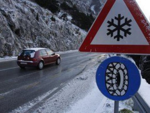 Opreznija vožnja zbog poledice