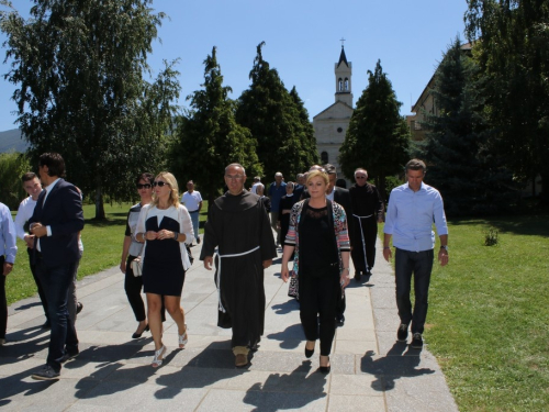 FOTO: Kolinda Grabar Kitarović u Rami