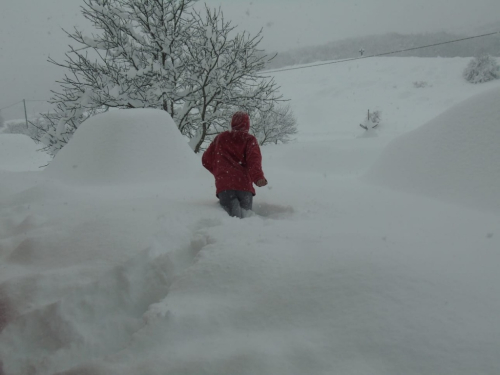 FOTO: Visina snijega na Orašcu 76 cm