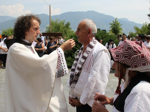 FOTO: Proslava Velike Gospe i Mlade mise fra Ivana Tučića u župi Rama-Šćit