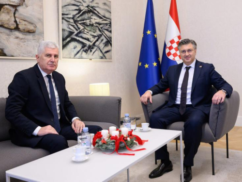 Čović s Plenkovićem: Oslanjamo se na Vladu RH u zaštiti prava Hrvata