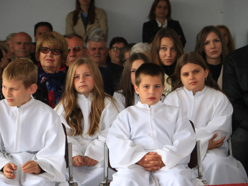 FOTO/VIDEO: Vanjska proslava sv. Franje u Rumbocima