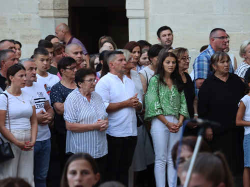 FOTO/VIDEO: Misa Uočnica na Šćitu - Velika Gospa 2024.