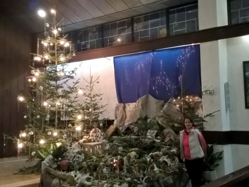 Božićne jaslice u rumbočkoj crkvi
