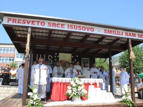 FOTO: Vanjska proslava patrona župe Prozor