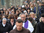 FOTO: Put križa kroz fratarski gaj na Šćitu