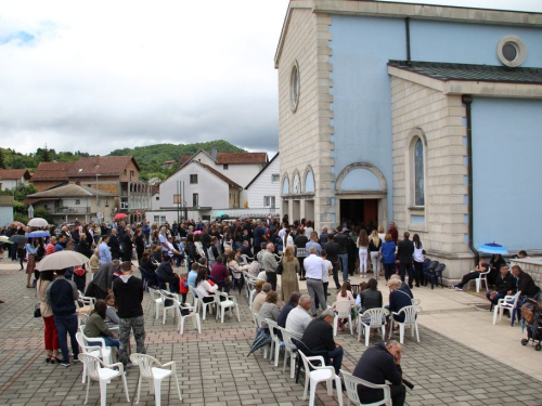 FOTO: Vanjska proslava patrona župe Prozor