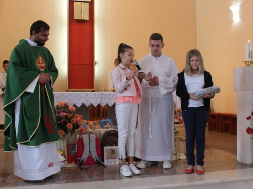 FOTO: Sv. Misa za početak nove školske godine u župi Prozor