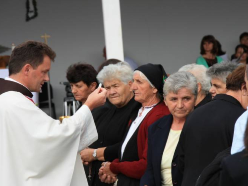 FOTO: Vanjska proslava sv. Franje u Rumbocima