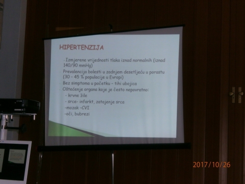 U OŠ ''Ivan Mažuranić'' Gračac održano predavanje o zdravlju i zdravim stilovima života