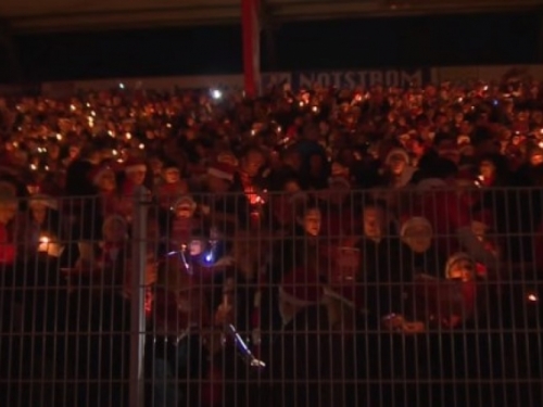 VIDEO: 30.000 navijača Union Berlina na stadionu proslavilo Božić