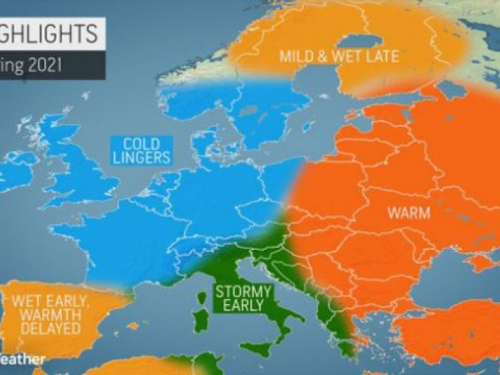 AccuWeather objavio veliku prognozu za proljeće