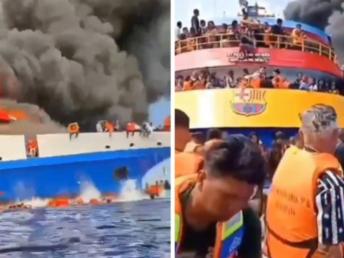 Kod indonezijske obale planuo trajekt s 280 putnika