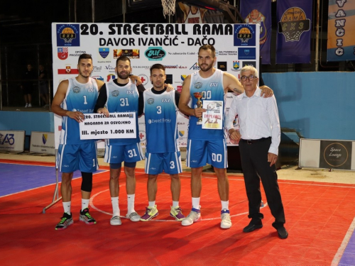 FOTO: Ekipa ''Ba.Riba'' pobjednik 20. Streetball Rama 2022.