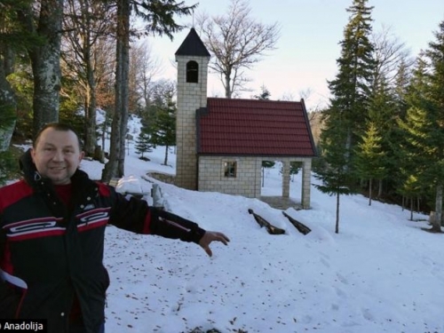 Uz pomoć mještana poduzetnik izgradio kapelicu Gospi Snježnoj
