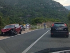 Jablanica - Mostar: Sudar tri automobila, stvorile se kilometarske kolone