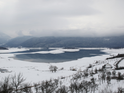 FOTO: Zima na Ramskom jezeru