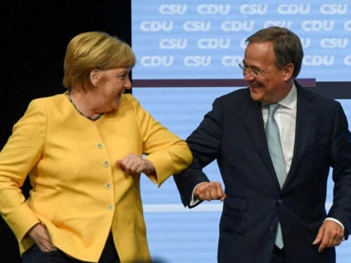 Merkel pozvala Nijemce da glasaju za Lascheta