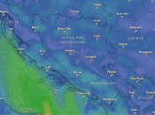 Promjenjivo vrijeme pred vikend: Kiša, snijeg pa nagli minus