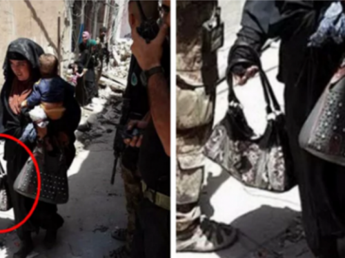 Mosul: Raznijela se s bebom u rukama
