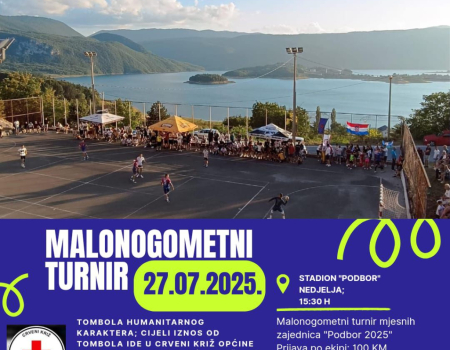 NAJAVA: Turnir mjesnih zajednica 'Podbor 2025.'