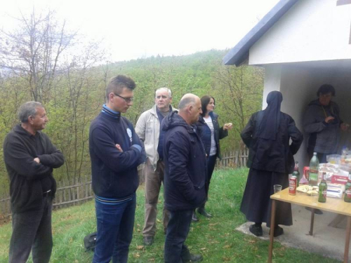 Blagoslov polja i misa na groblju Čelice