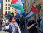 Prosvjed za Palestinu u Sarajevu - HRT: Sukob Izraela i Hamasa prenio se i na BiH?