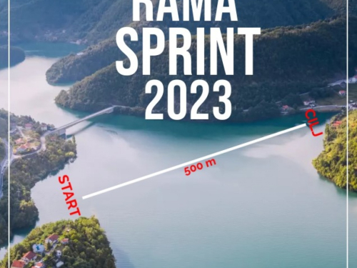 ''Rama Sprint 2023.'' - veslačka regata na Ustirami