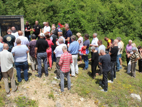 FOTO: U Rumbocima obilježena 52. obljetnica Fenix skupine 72