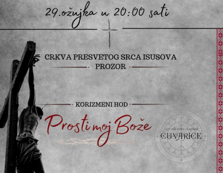 Čuvarice završavaju korizmenu turneju u Prozoru velikim koncertom zahvale