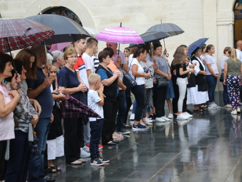 FOTO: Na Šćitu započela priprava za Veliku Gospu