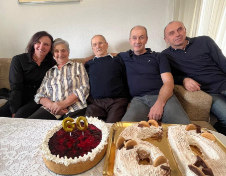 Dijamantni pir: Pero i Danica Anić proslavili 60 godina zajedničkog života